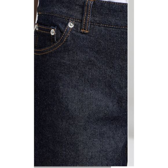 Tibi Indigo Denim Brancusi Jean Barrel Blue Women’s Size 32 / 14US NWT - Picture 6 of 16